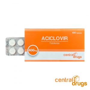 ACICLOVIR CDL Tabletas 400mg Caja de 100 ※ 20+1, 50+4